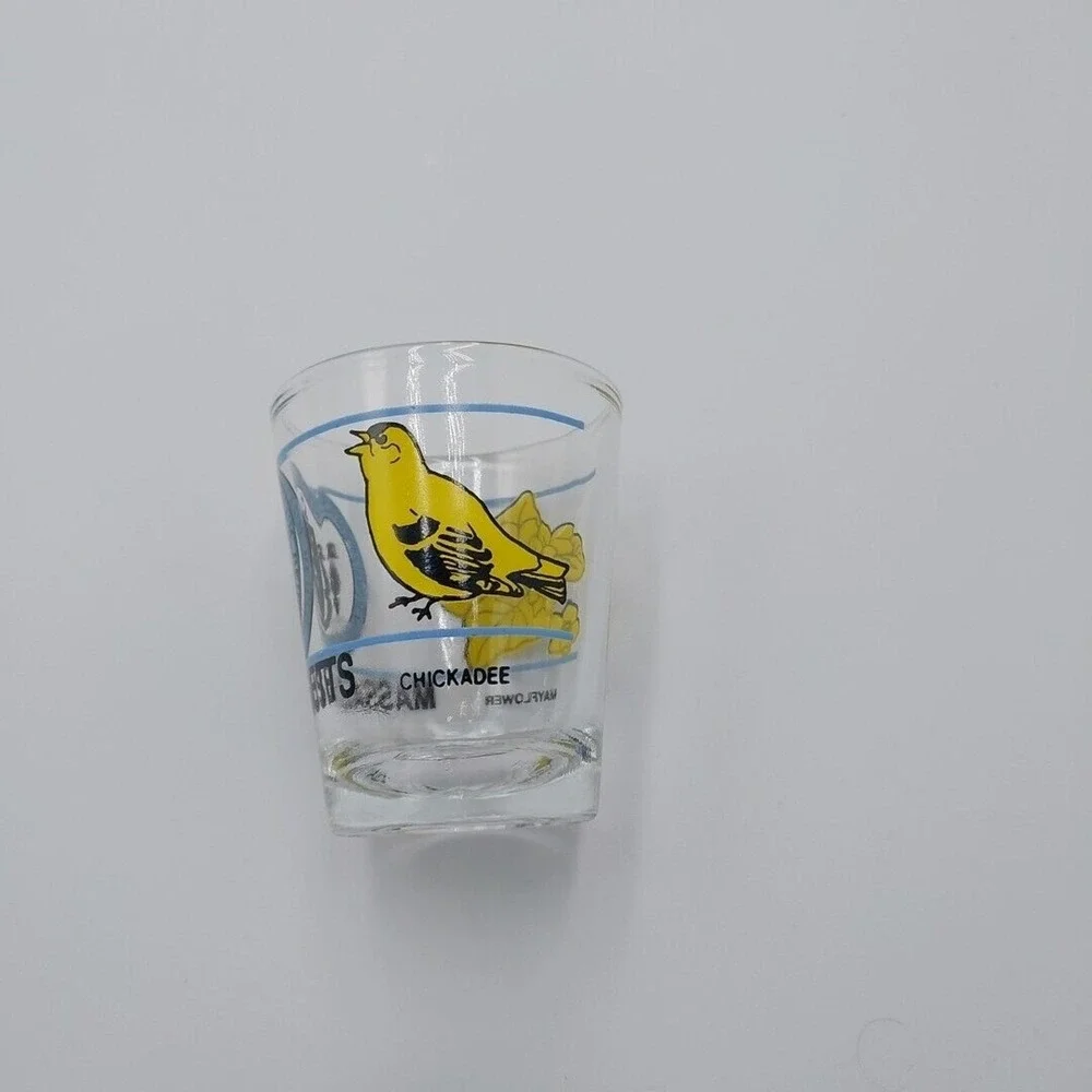 MASSACHUSETTS STATE SHOT GLASS SHOTGLASS‎